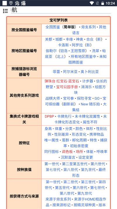 神奇宝贝百科