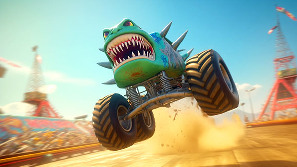 肌肉怪物卡车特技(MuscleMonsterTruckStuntGames)