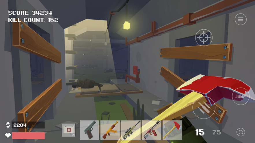 像素僵尸狙击手