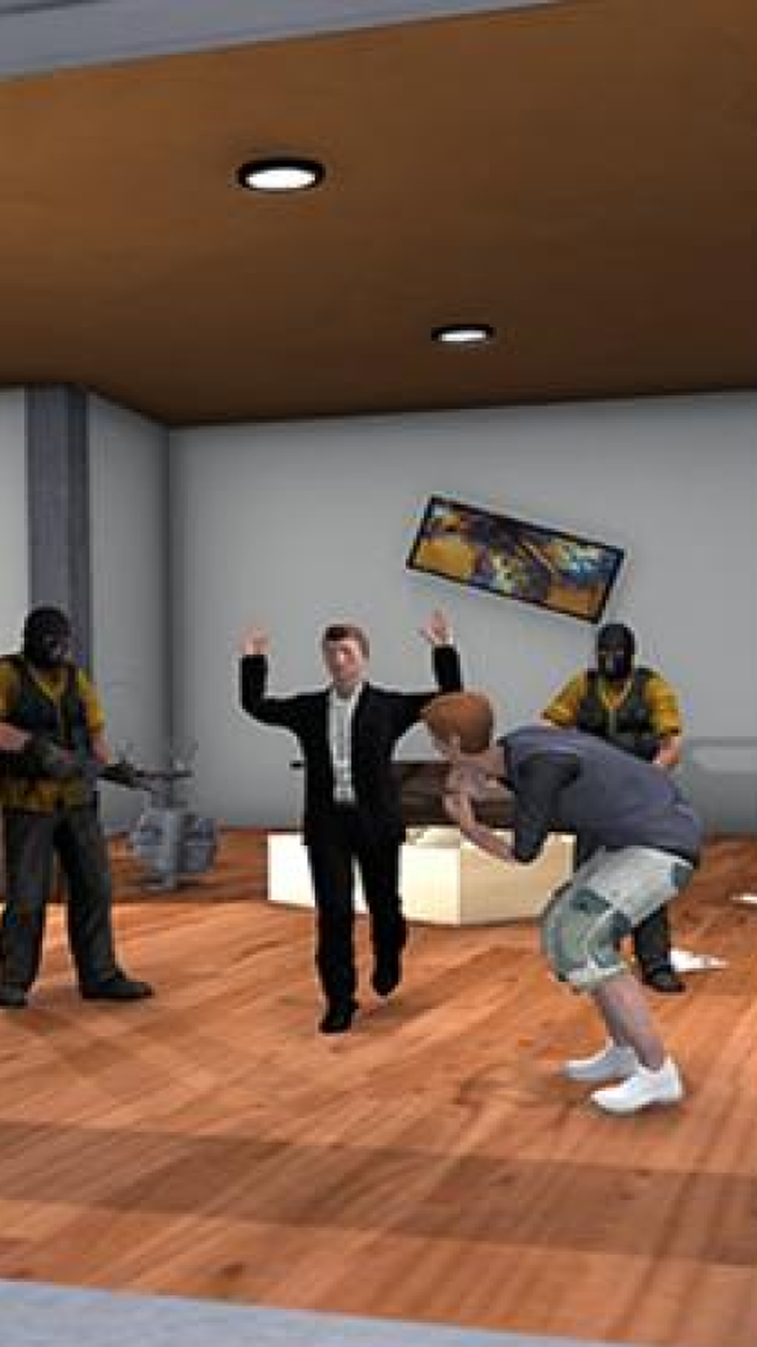 火力对决：拯救人质