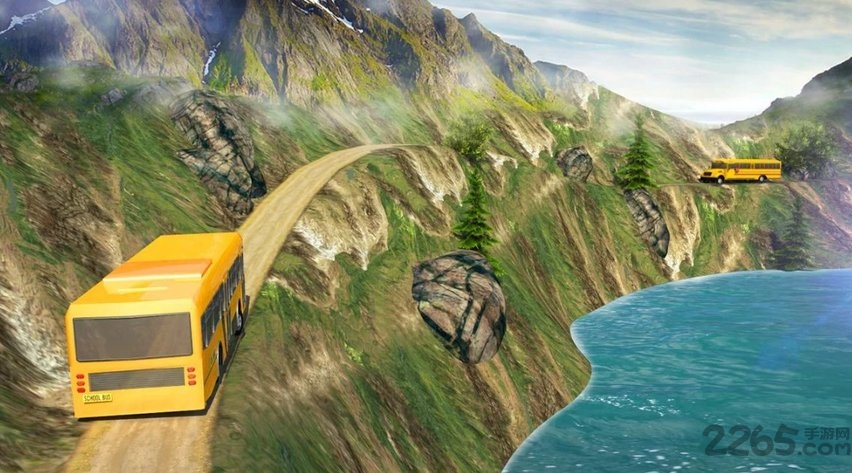 School Bus Driver : Hill Climb