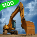 Construction Simulation: Excavator, Crane, Tractor