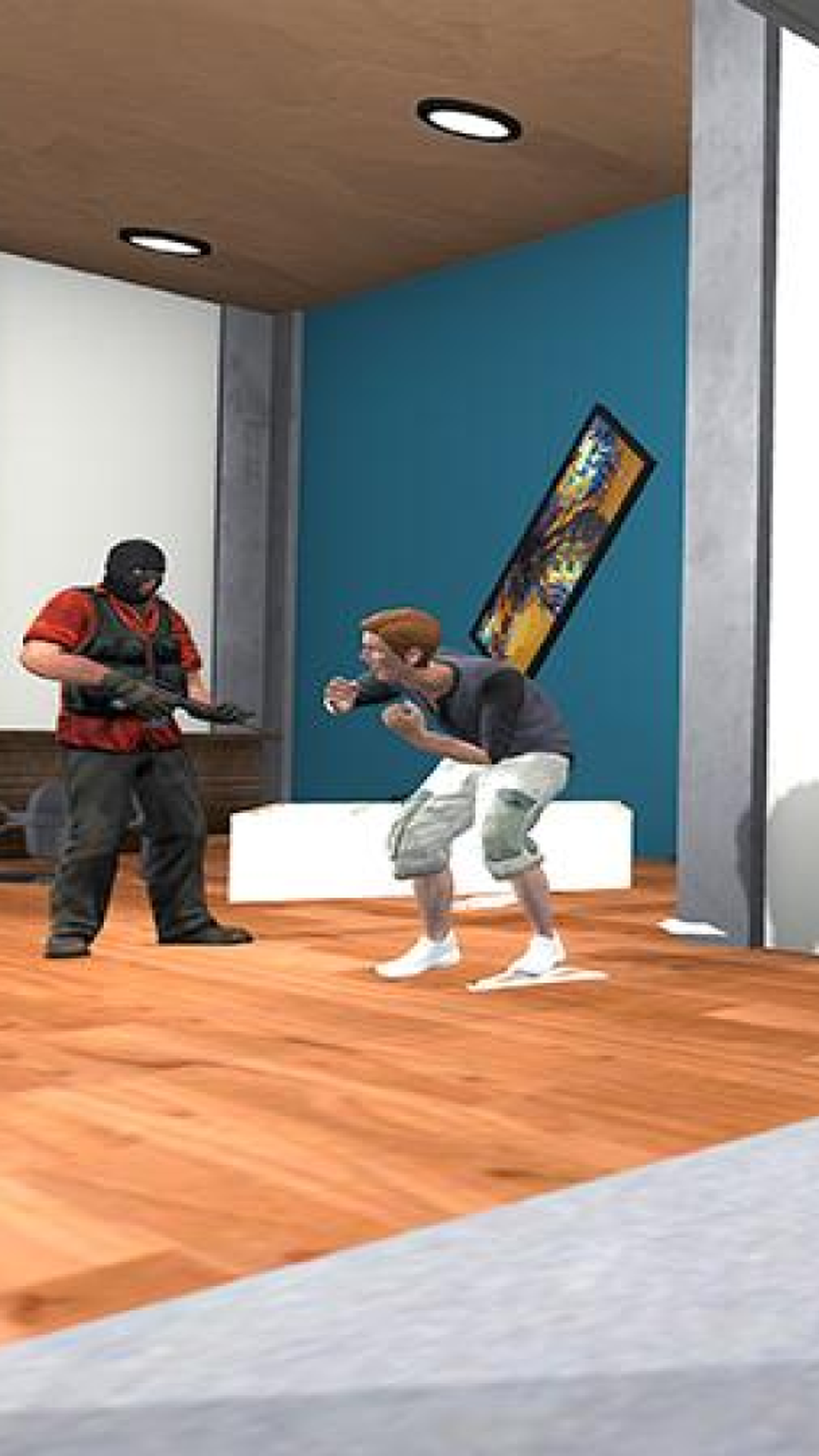 火力对决：拯救人质