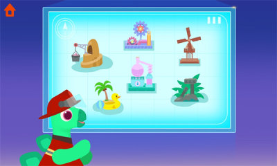 恐龙消防车游戏