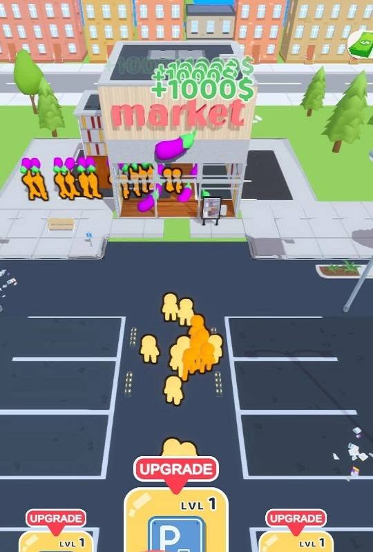 放置购物人群Shopping Crowd