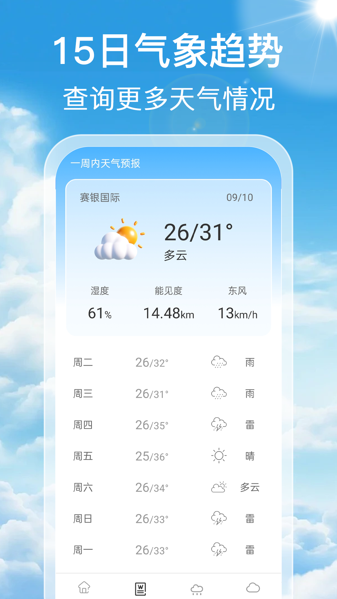 气象预报通