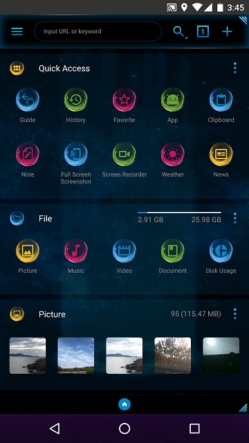 FV悬浮球炫蓝主题