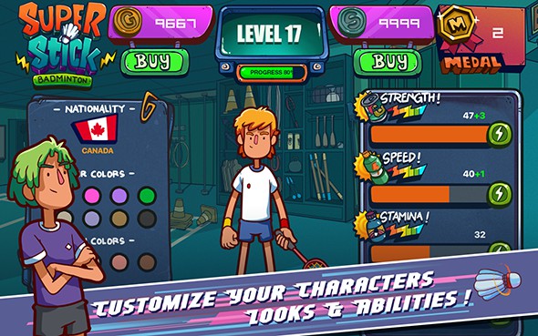 SuperStickBadminton