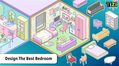 蒂奇镇娃娃屋装饰（Tizi Dollhouse Decoration）