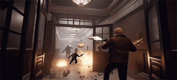 楼道射击者