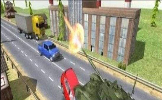 坦克交通破坏Tank Traffic Racer