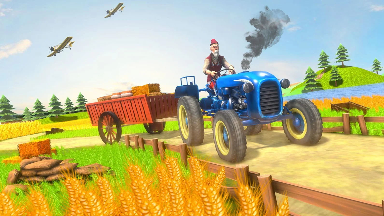 农用手扶拖拉机模拟驾驶Real Tractor Farming