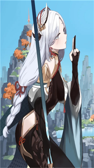 原神甘雨触摸