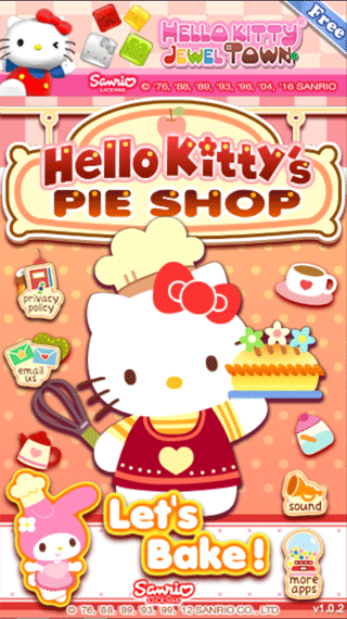 凯蒂猫馅饼店游戏