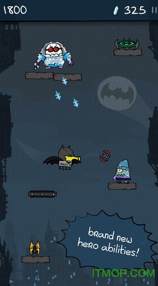 涂鸦跳跃(doodle jump)dc超级英雄汉化版