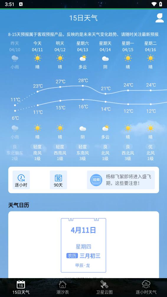 全球潮汐表