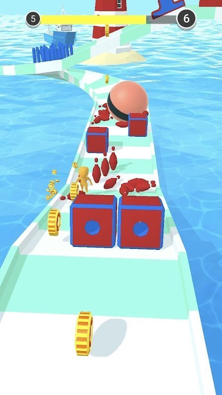 逃离滚石(Link Journey)