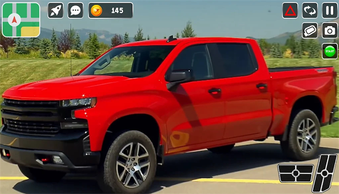 西尔维拉多越野皮卡(Offroadpickuptruck)