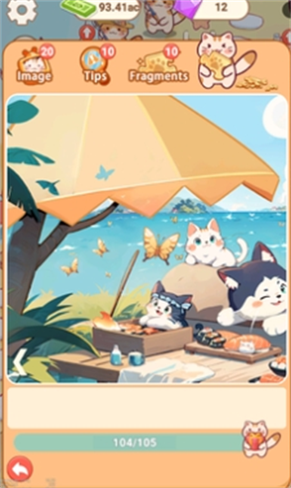 猫咪美食海摊