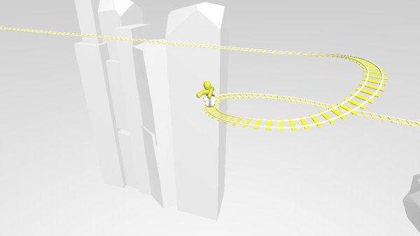 火柴人翻转过山车