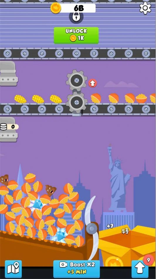 迷你工厂闲置世界帝国免费版(Mini Factory Idle World Tour)