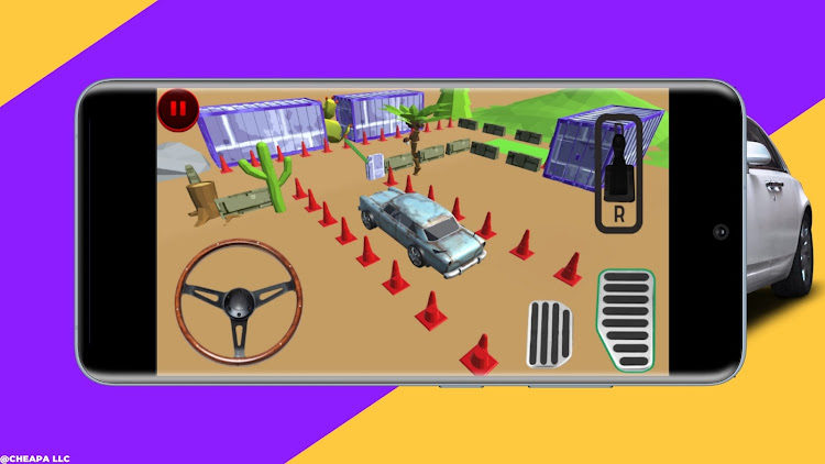 沙漠临时停车场汉化版(Car Parking Desert Pro)