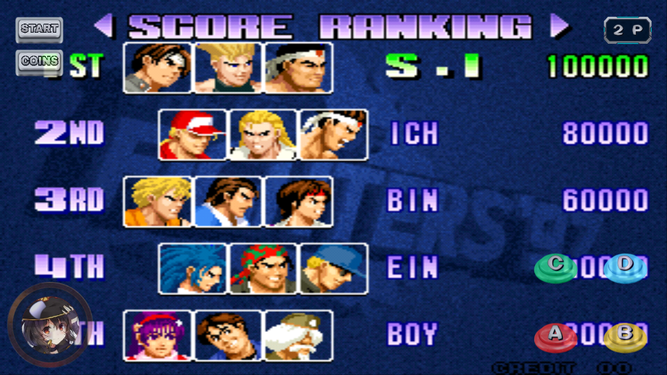 mugen拳皇全人物