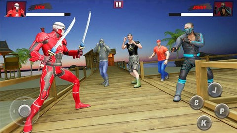 忍者超级英雄格斗正版手游