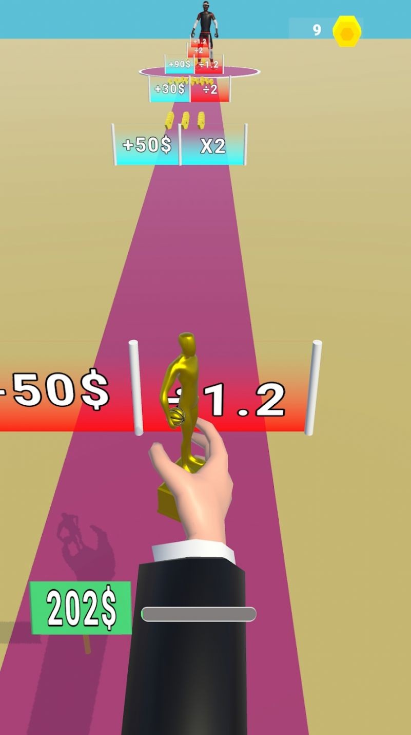 奖杯赛跑者Trophy Runner