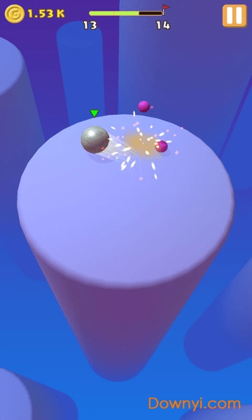 抖音球球撞击(ball action)