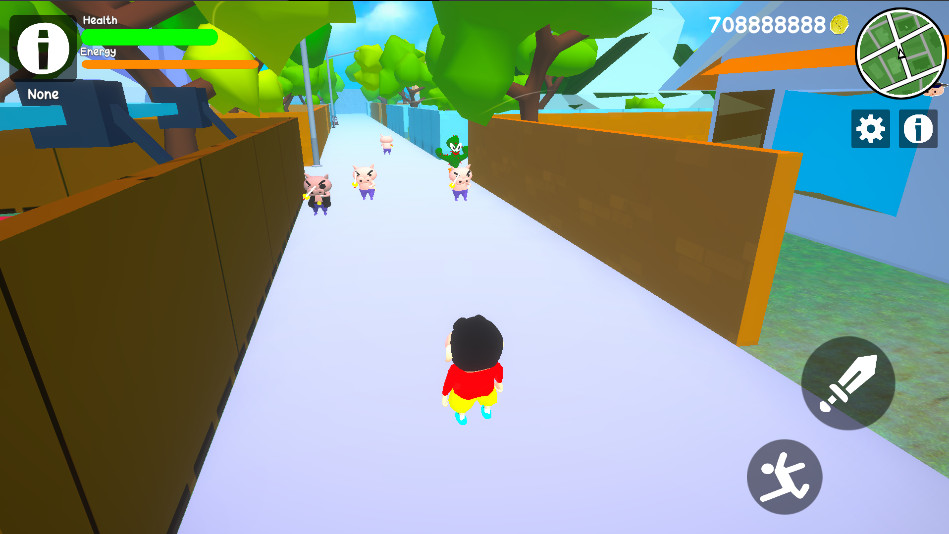 蜡笔小新3d开放世界无限金币版 2安卓版