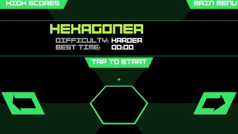 超级六边形(super hexagon)