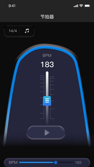 专业调音器和节拍器