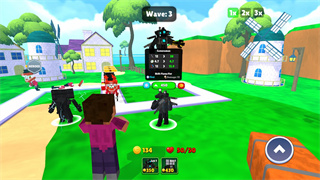 3D像素塔防 3D像素塔防