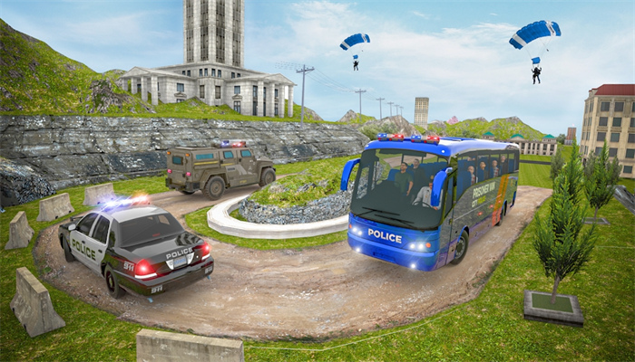 监狱货车押送入狱(Jail Prison Van Police Game)