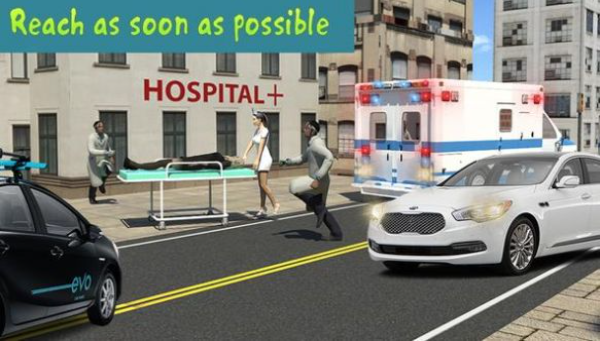 城市救护车救援司机CityAmbulanceRescueDriver