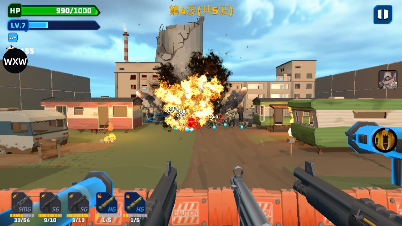 子弹风暴僵尸浪潮内置菜单(Bulletstorm Zombie Waves) 1.2.6中文版