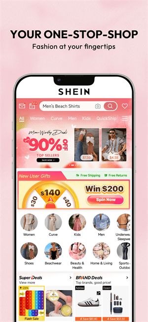 shein跨境电商平台app