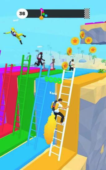 爬楼梯大作战(Ladder.io)