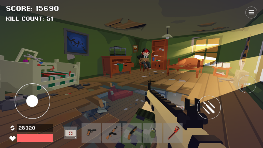 像素僵尸狙击手