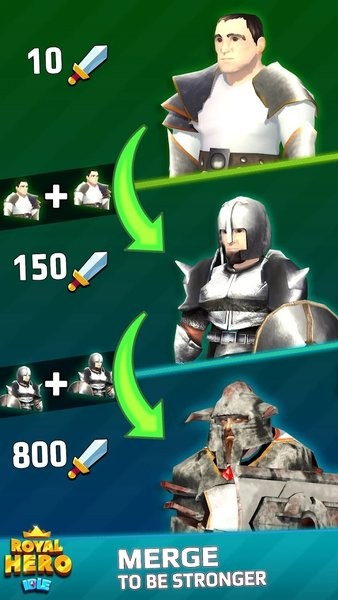 放置皇家英雄：合并防御