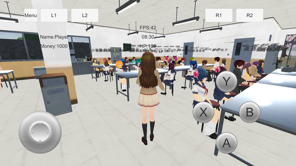 女子学校储物柜汉化版