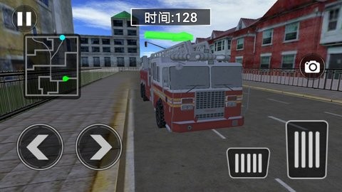 模拟真实消防车