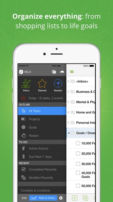 MyLifeOrganized解锁专业版