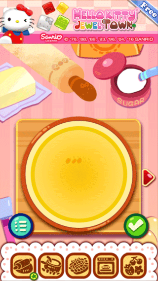 凯蒂猫馅饼店游戏