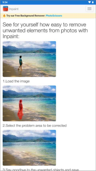 inpaint安卓手机版 最新版v1.0.2