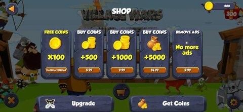 村庄战争塔防游戏中文版