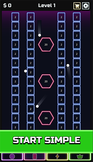 闲置砖块粉碎者游戏