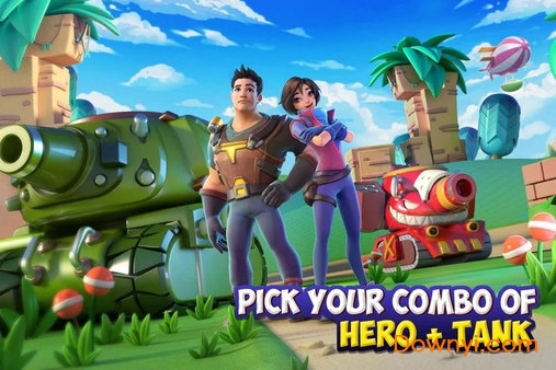 dank坦克无限钻石版(炸裂坦克团)