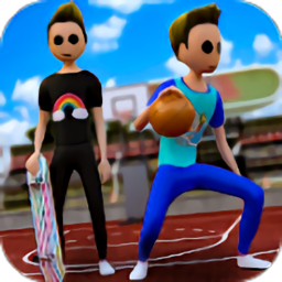 Summer Athletics Sports–Skateboarding & Basketball